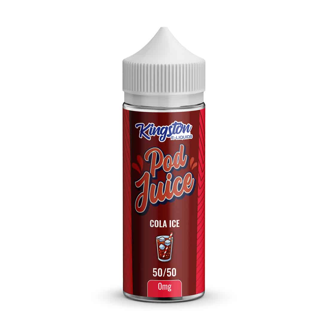 Cola Ice - Kingston Pod Juice 100ML E Liquid 50VG/50PG Vape 0MG Juice