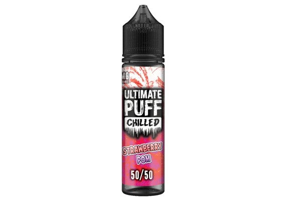 Strawberry Pom by Ultimate Puff, 50ML E-liquid, 0MG Vape, 50VG Juice