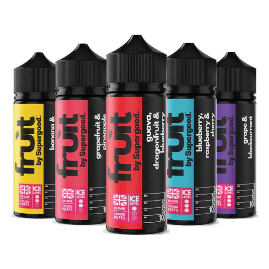 Fruit By Supergood 100ML E Liquid 50VG/50PG Vape 0MG Juice Shortfill