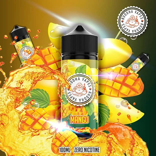 Mango by Buddha Vapes 100ML E Liquid 80VG Vape 0MG Juice