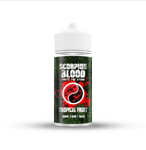 Tropical Fruit By Scorpion Blood 100ML E Liquid 50VG/50PG Vape 0MG Juice