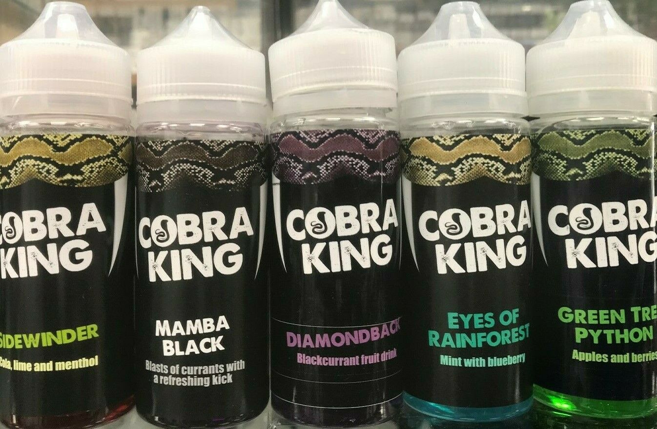 Eyes Of Rainforest By Cobra King 100ML E Liquid 80VG Vape 0MG Juice