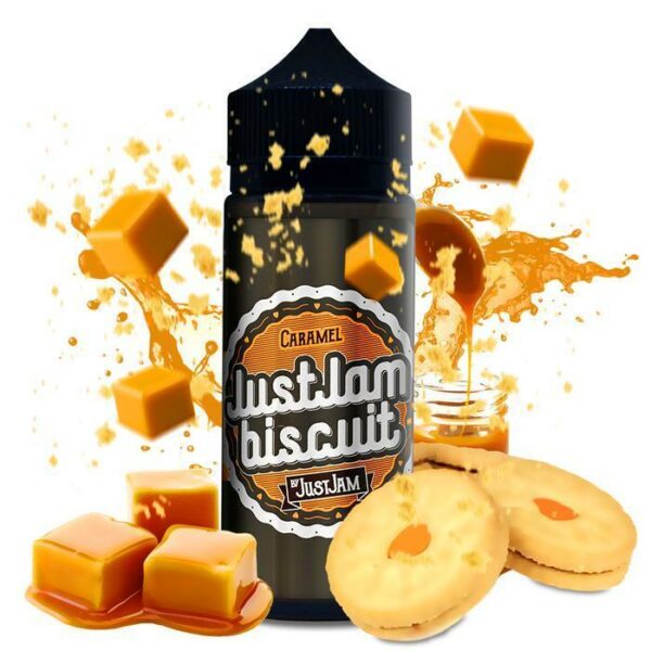 Biscuit Caramel By Just Jam 100ML E Liquid 80VG Vape 0MG Juice Shortfill