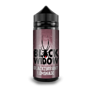 Black Widow Blackcurrant Lemonade 100ml E Liquid Juice 50VG Shortfill SubOhm Vape