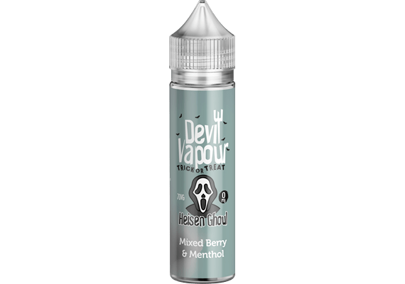 Heisen Ghoul Mixed Berry & Menthol by Devil Vapour 50ML E Liquid 70VG Vape 0MG Juice Shortfill