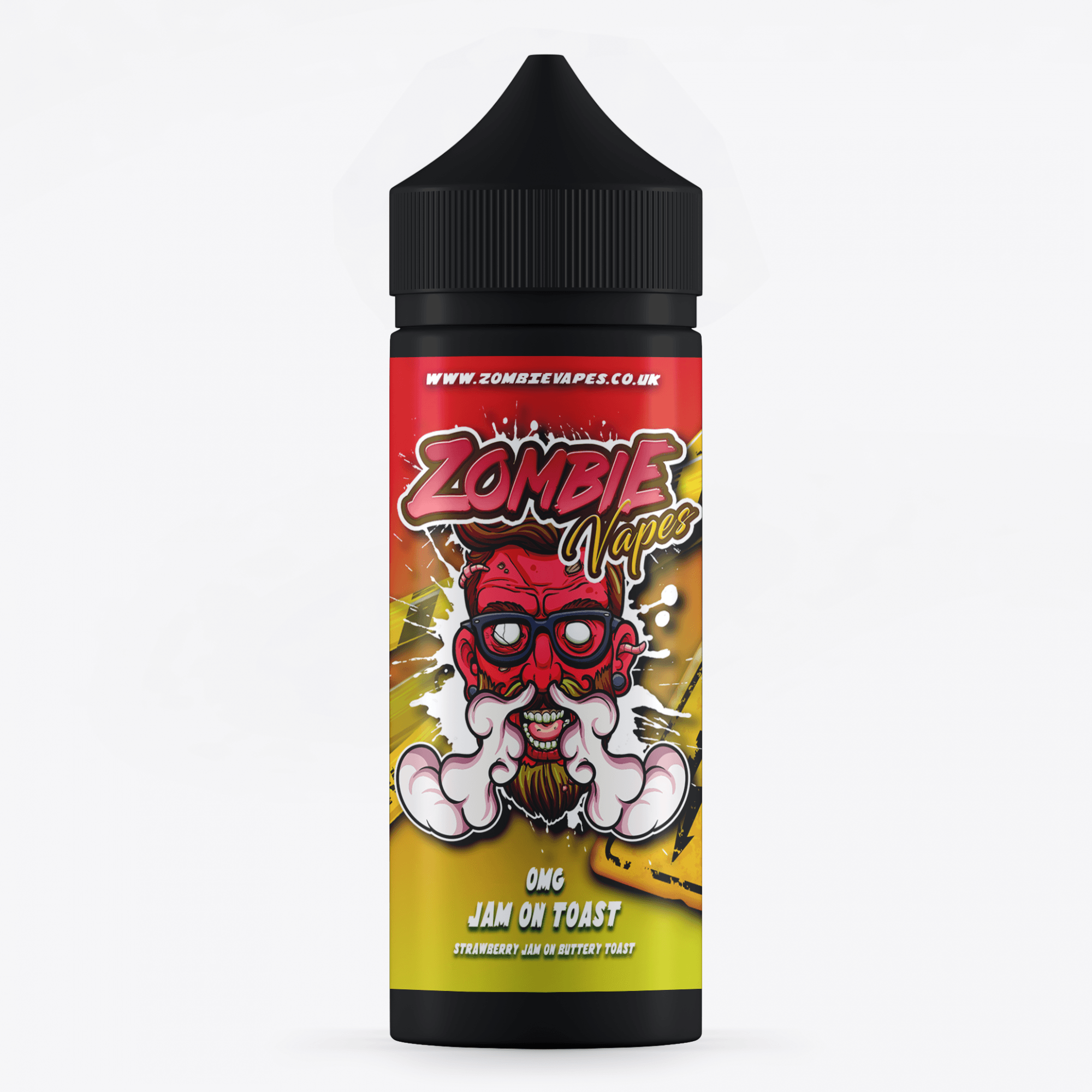 Jam On Toast By Zombie Vapes, 50ML E Liquid, 70VG Vape, 0MG Juice