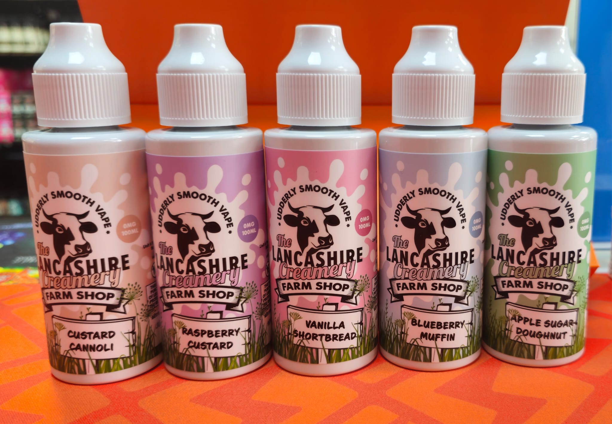 THE LANCASHIRE CREAMERY 100ML E LIQUID