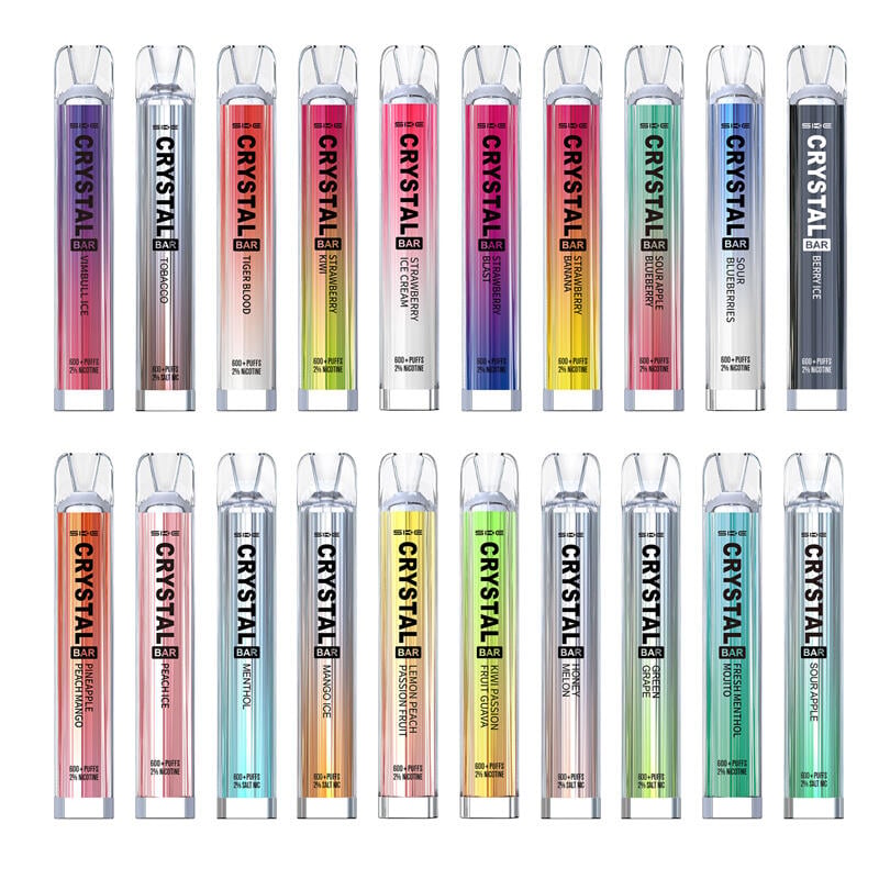 SALE SKE ORIGINAL CRYSTAL BAR 600 DISPOSABLE VAPES 2%/20MG