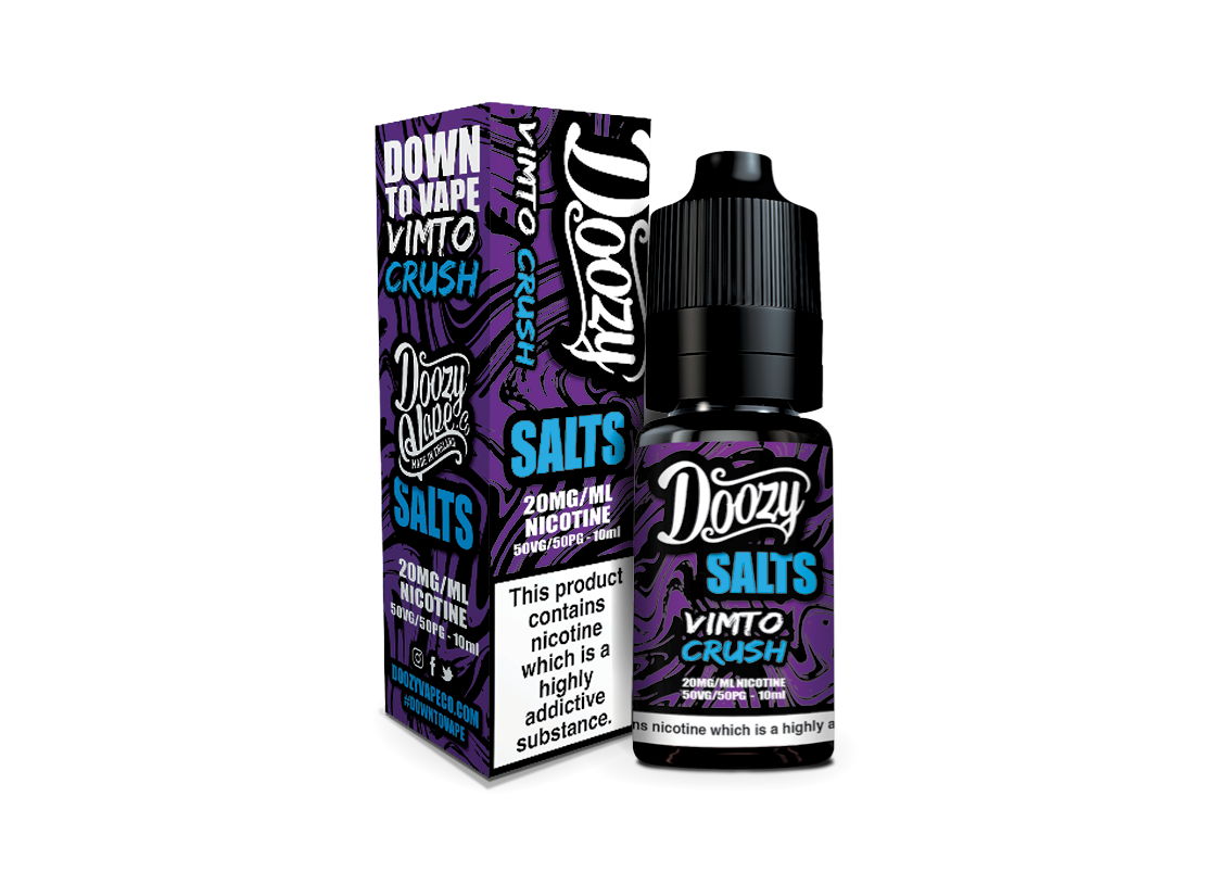 Vimto Crush By Doozy Nic Salts 10ML E Liquid 50VG Vape 10MG/20MG Juice