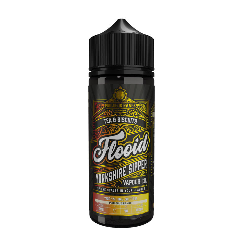 Yorkshire Sipper By Flooid Vapour Co 100ML E Liquid 60VG Vape 0MG