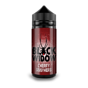 Black Widow Cherry Soothers 100ml E Liquid Juice 50VG Shortfill SubOhm Vape