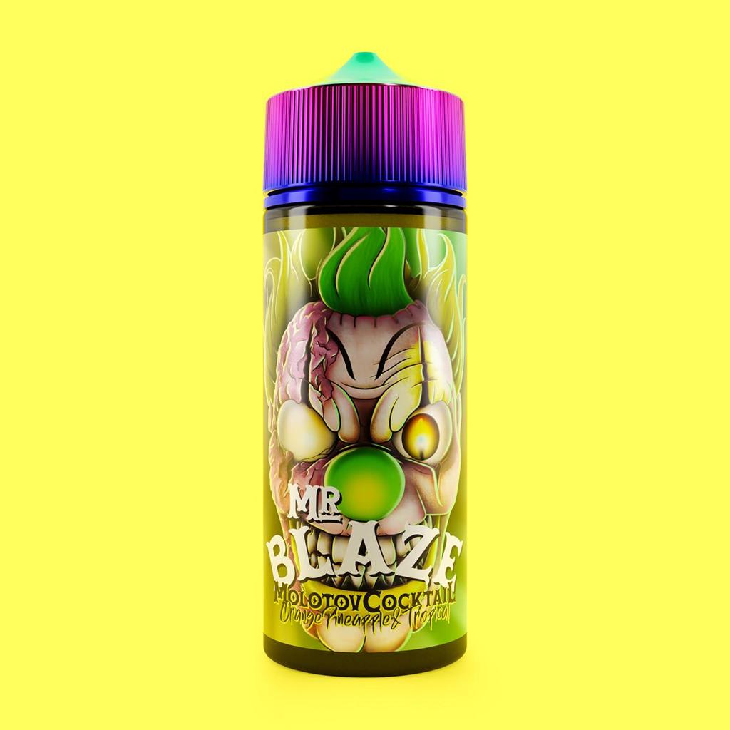 Molotov Cocktail By Mr Blaze 100ML E Liquid 70VG Vape 0MG Juice