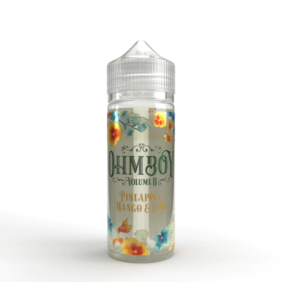 Pineapple, Mango & Lime By Ohm Boy Volume II 100ML E Liquid 70VG Vape 0MG Juice