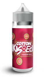 Strawberry Bliss By Cotton Kissed 100ML E Liquid 70VG Vape 0MG Juice