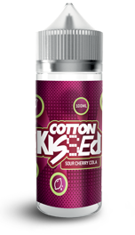 Sour Cherry Cola By Cotton Kissed 100ML E Liquid 70VG Vape 0MG Juice