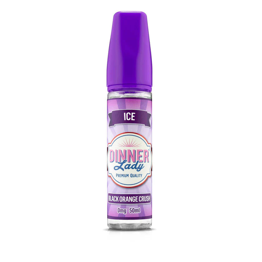 CLEARANCE Dinner Lady Black Orange Crush Ice 50ML E-liquid