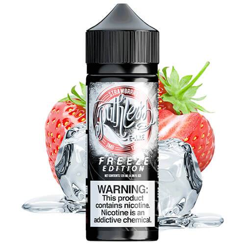 FREEZE EDITION - STRAWBRRRY BY RUTHLESS | 100ML E LIQUID | 70VG/30PG VAPE | 0MG JUICE SHORTFILL