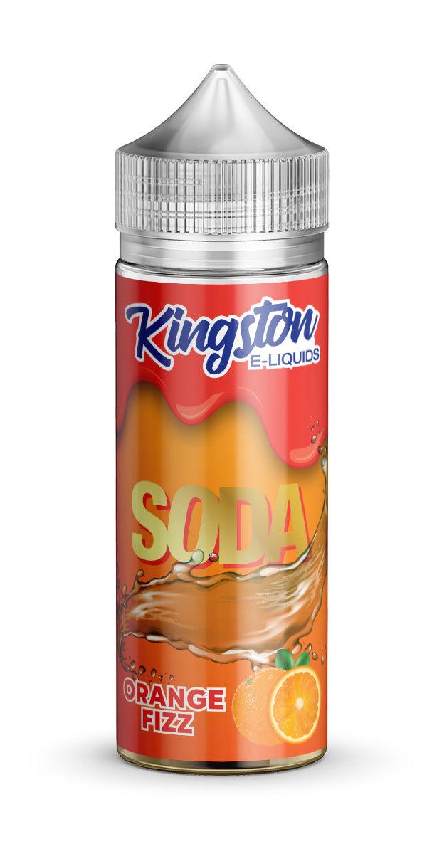 Orange Fizz by Kingston 100ml New Bottle E Liquid 70VG Juice