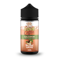 Hazelnut Iced Coffee By Love Coffee 100ML E Liquid 70VG Vape 0MG Juice