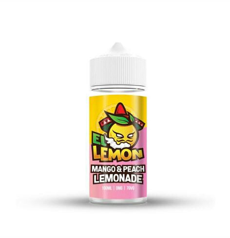 Mango & Peach Lemonade By El Lemon 100ML E Liquid 70VG/30PG Vape 0MG Juice
