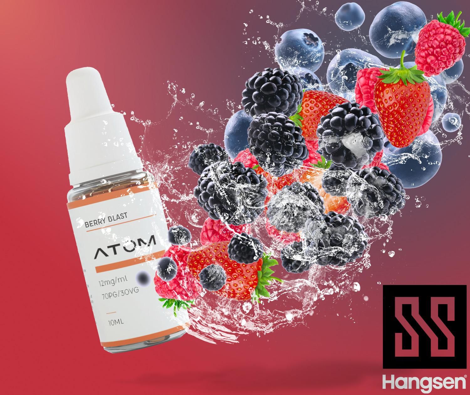 NEW FLAVOUR Hangsen Berry Blast E Liquid 10ML - 3MG/6MG/12MG/18MG MULTIBUY