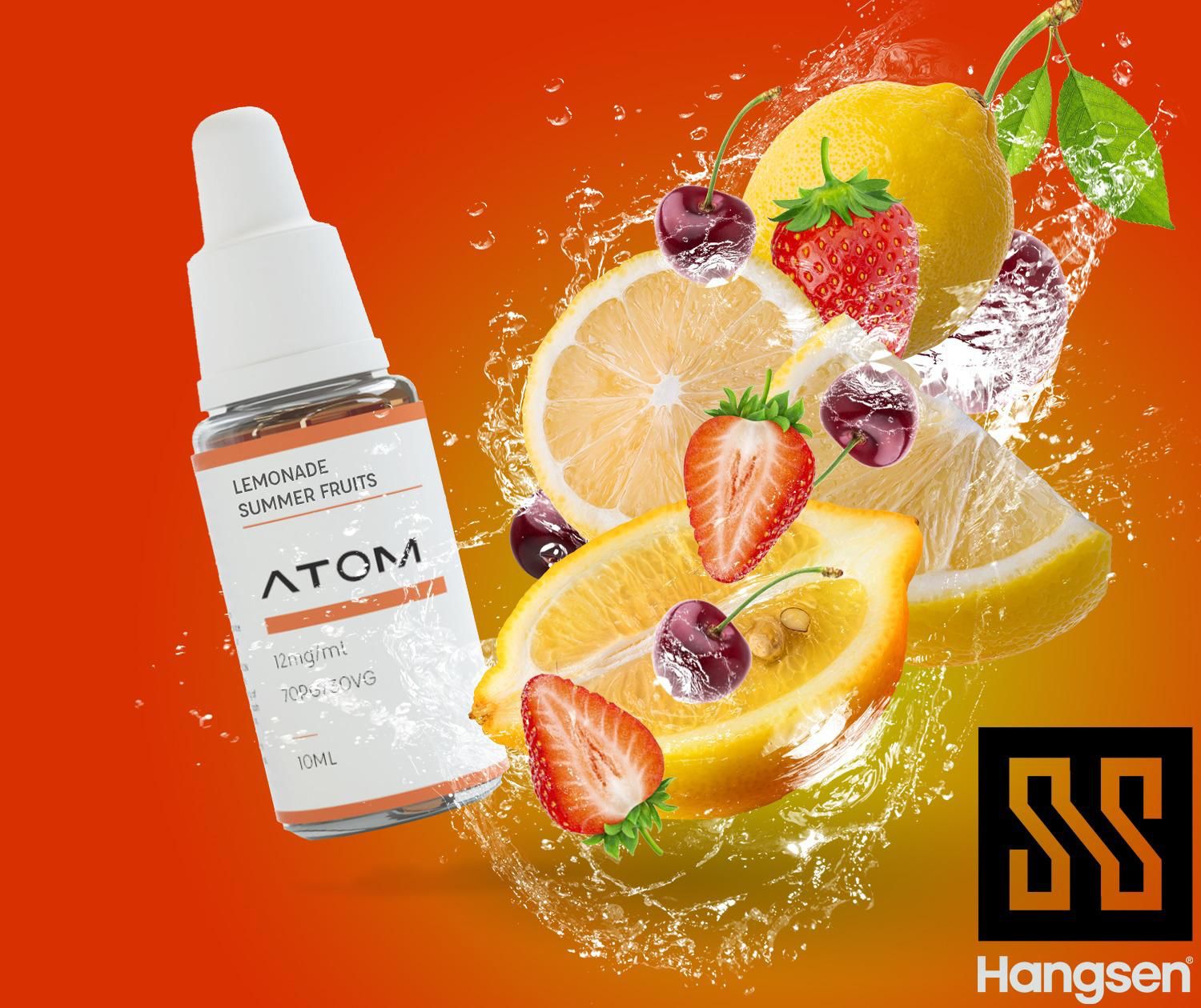 NEW FLAVOUR Hangsen Lemonade Summer Fruits E Liquid 10ML - 3MG/6MG/12MG/18MG MULTIBUY