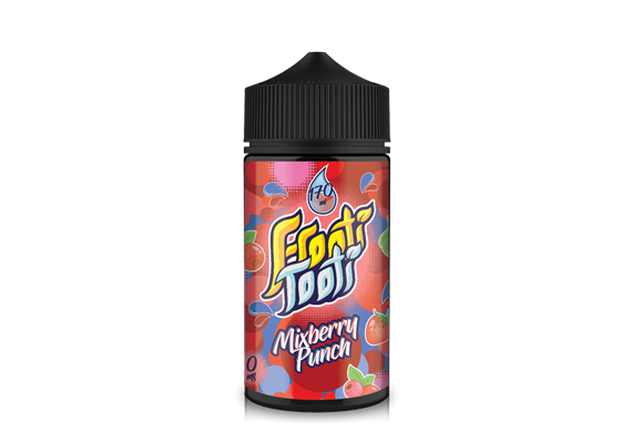 Mixberry Punch by Frooti Tooti 200ML E Liquid, 70VG Vape, 0MG Juice