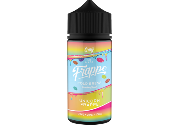 Unicorn Frappe By Frappe 100ML E Liquid 70VG Vape 0MG Juice