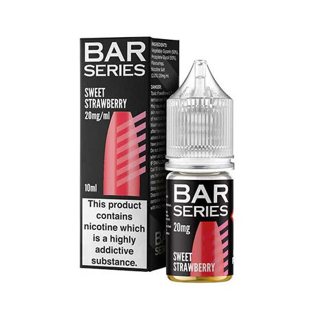 SWEET STRAWBERRY BAR SERIES NIC SALTS 5MG/10MG/20MG 10ML E-LIQUID - MULTIBUY OFFER