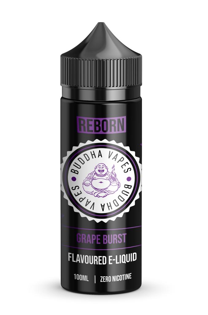Grape Burst - Reborn by Buddha Vapes 100ML E Liquid 80VG Vape 0MG Juice
