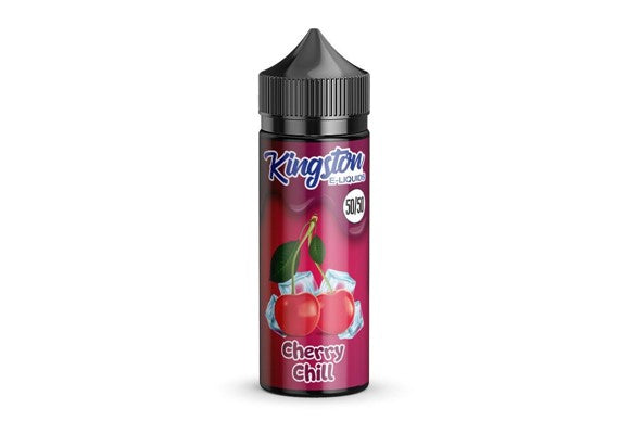 Cherry Chill By Kingston 100ML E Liquid 50VG/50PG Vape 0MG Juice