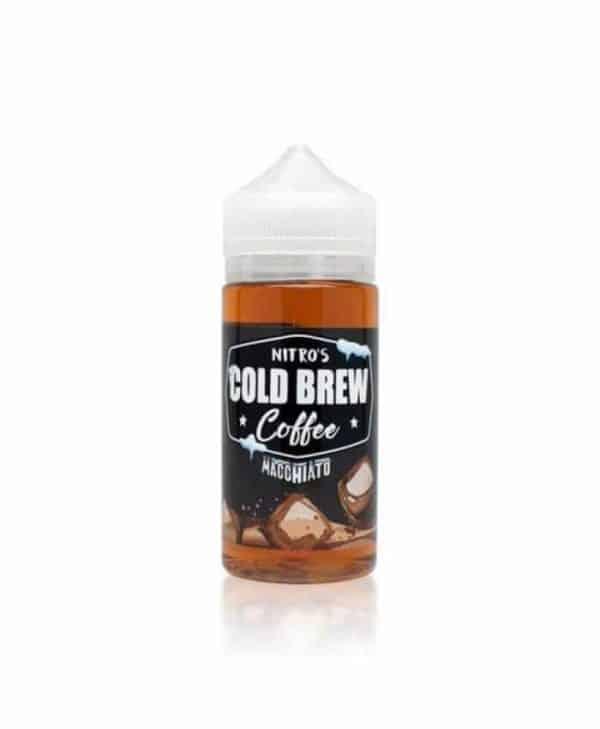 NITROS COLD BREW COFFEE – MACCHIATO 100ML SHORTFILL E LIQUID 70VG VAPE