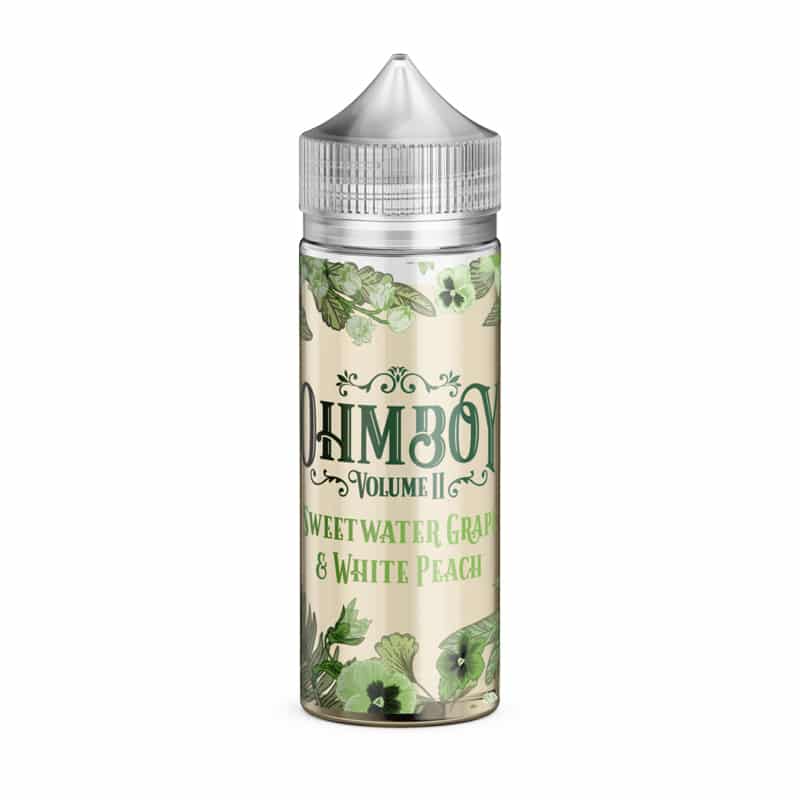 Sweetwater Grape & White Peach By Ohm Boy Volume II 100ML E Liquid 70VG Vape 0MG Juice