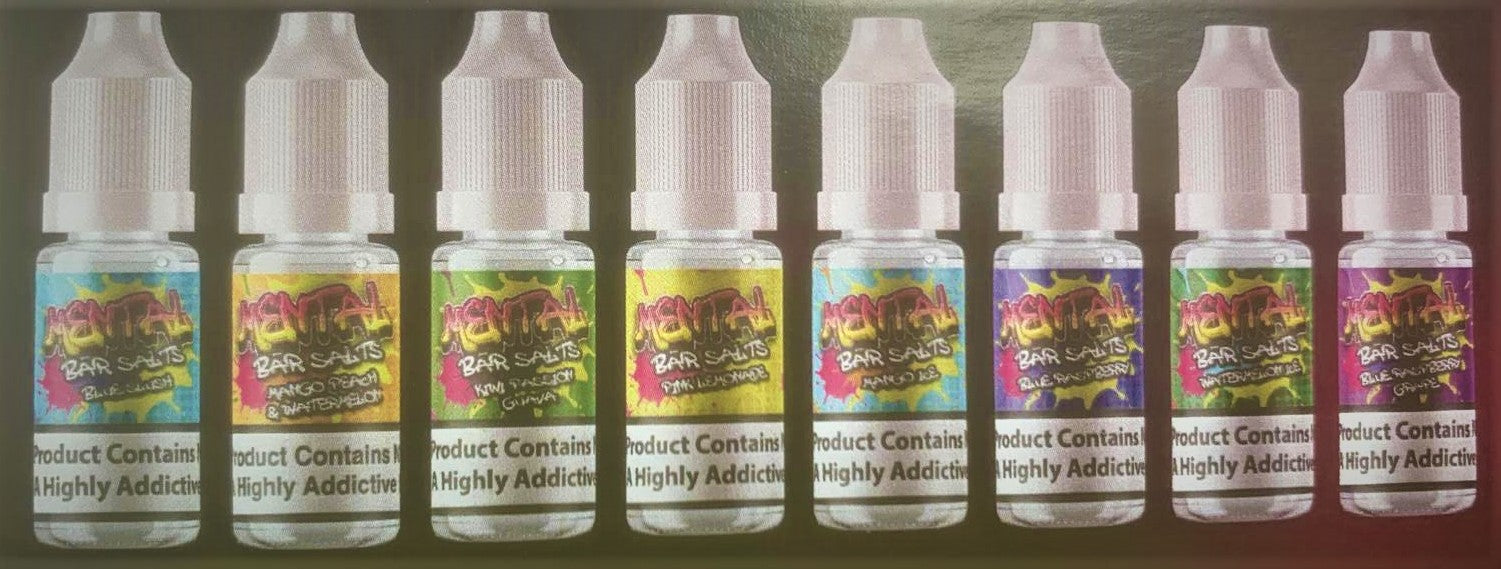 MENTAL BAR SALTS - NIC SALTS BY SIGNATURE