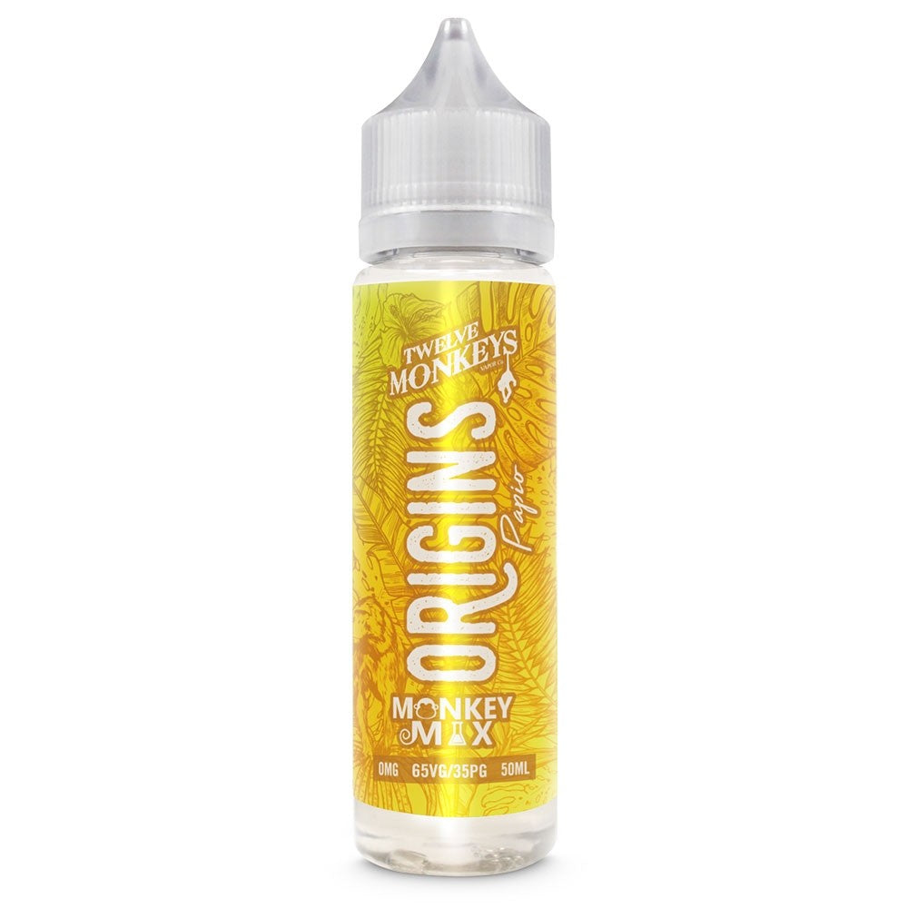 PAPIO E-LIQUID BY TWELVE 12 MONKEYS SHORTFILL 65VG 50ML 0MG