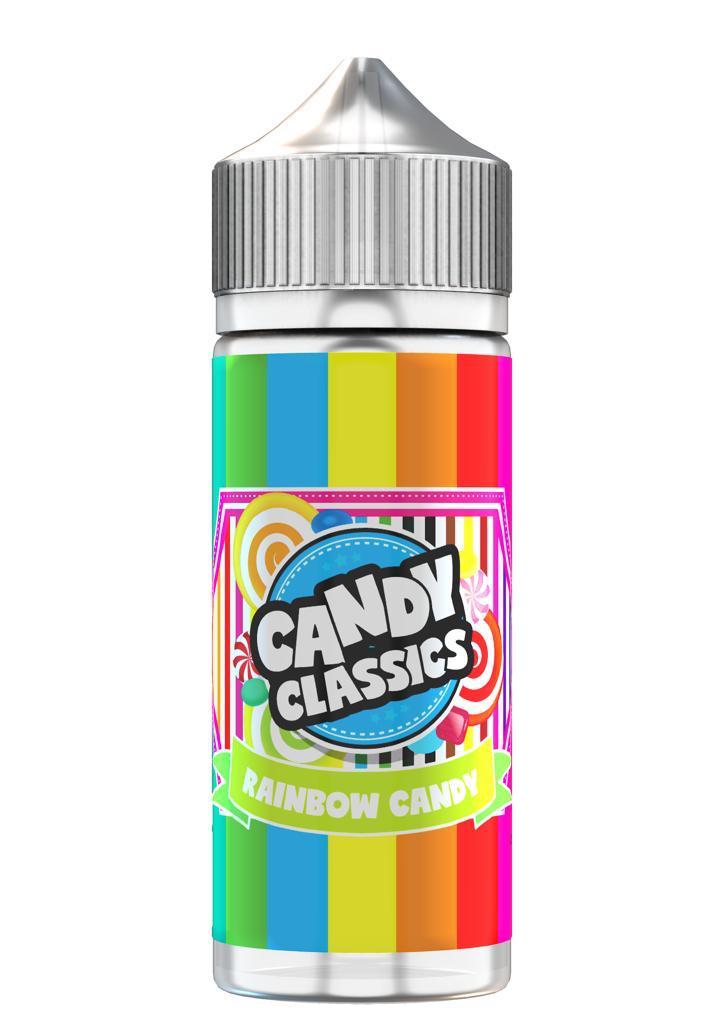 Candy Classics Rainbow Candy Drops 100ml E Liquid Juice 50vg Vape sub ohm Shortfill