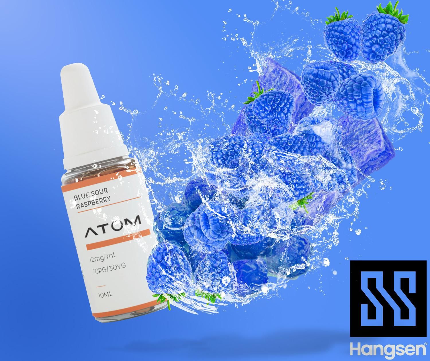 NEW FLAVOUR Hangsen Blue Sour Raspberry E Liquid 10ML - 3MG/6MG/12MG/18MG MULTIBUY