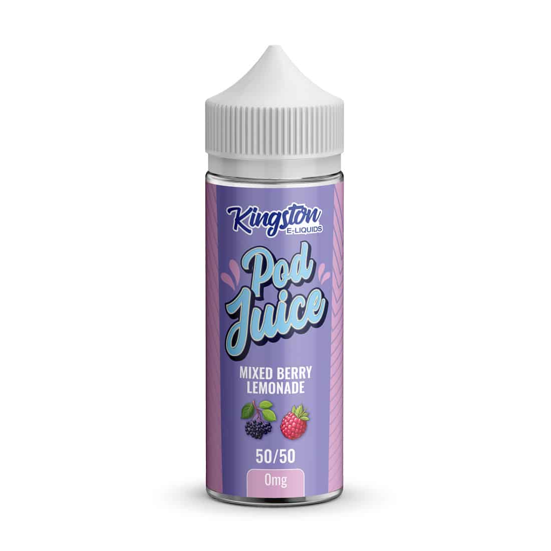 Mixed Berry Lemonade - Kingston Pod Juice 100ML E Liquid 50VG/50PG Vape 0MG Juice