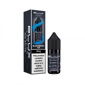 NEW FLAVOUR Blackberry Ice By Elux Legend 10ML Nic Salt E Liquid 50VG Vape 10MG/20MG Juice