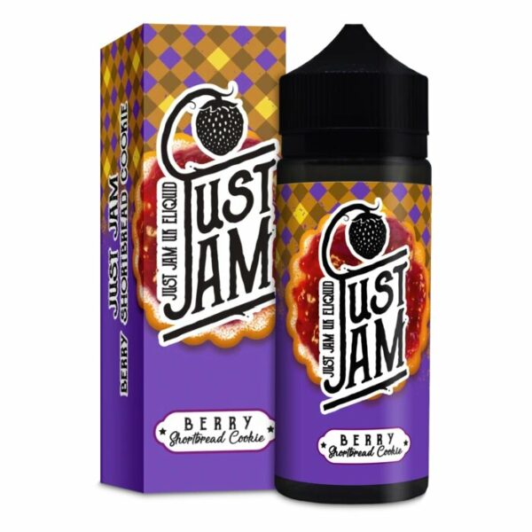 Berry Shortbread Cookie By Just Jam 100ML E Liquid 80VG Vape 0MG Juice Shortfill