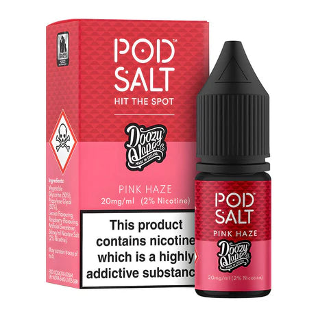 Pink Haze By Pod Salt Nic Salts 5 x 10ML E Liquid 5/11/20MG