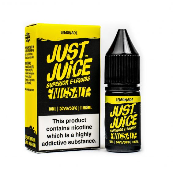 Lemonade By Just Juice Nic Salt 5 x 10ML E Liquid 50VG Vape 5/11/20MG Juice