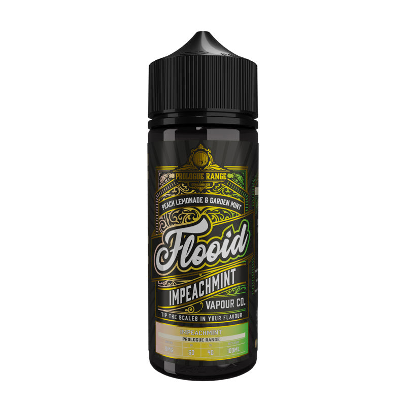 Impeachmint By Flooid Vapour Co 100ML E Liquid 60VG Vape 0MG
