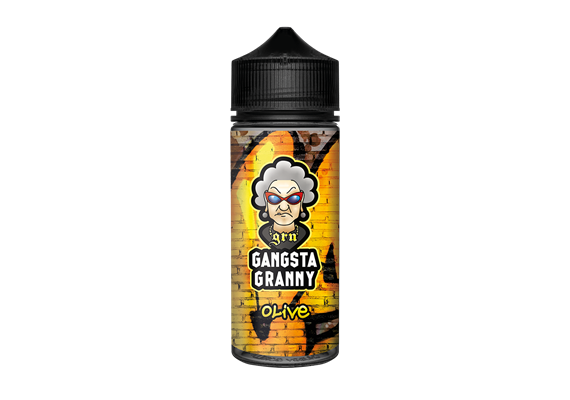 Olive By Gangsta Granny 100ML E Liquid 70VG Vape 0MG Juice
