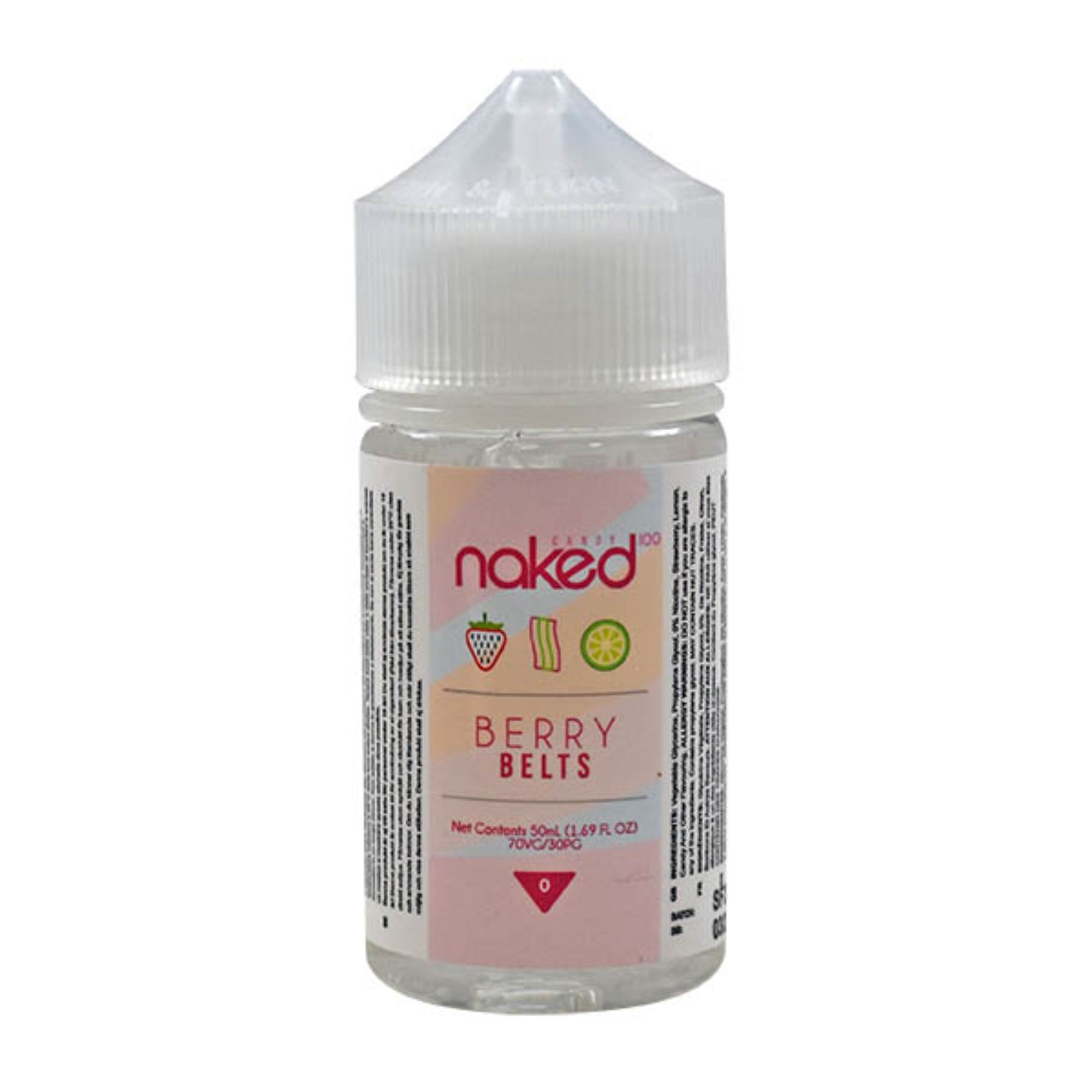Berry Belts by Naked 100, 50ML E Liquid, 70VG Juice, 0MG Vape