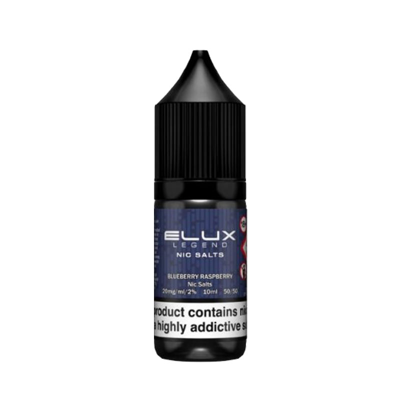 Blueberry Raspberry By Elux Legend 10ML Nic Salt E Liquid 50VG Vape 10MG/20MG Juice