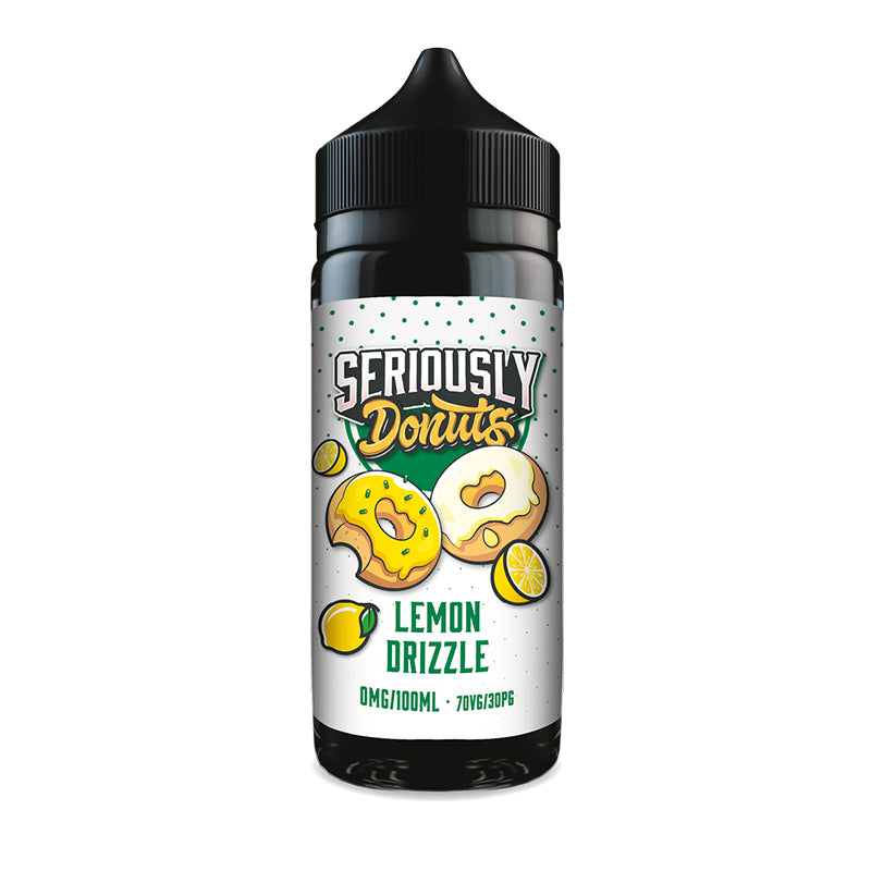 Seriously Donuts - Lemon Drizzle By Doozy 100ML E Liquid 70VG Vape 0MG Juice