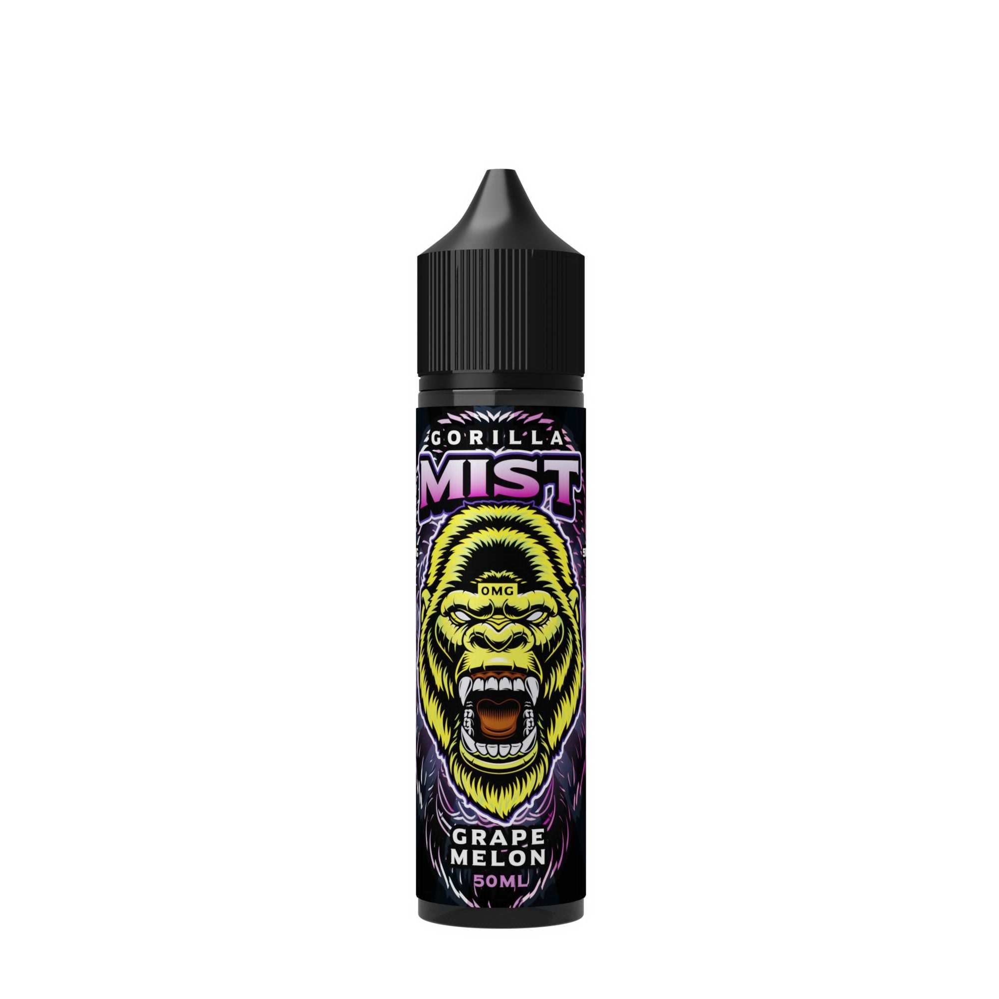 Grape Melon By Gorilla Mist 50ML E Liquid 50VG Vape 0MG Juice Short Fill