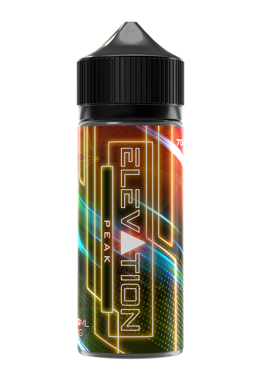 Peak By Elevation 100ML E Liquid 70VG Vape 0MG Juice