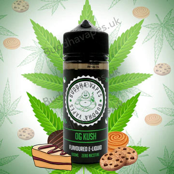 OG Kush by Buddha Vapes 100ML E Liquid 80VG Vape 0MG Juice